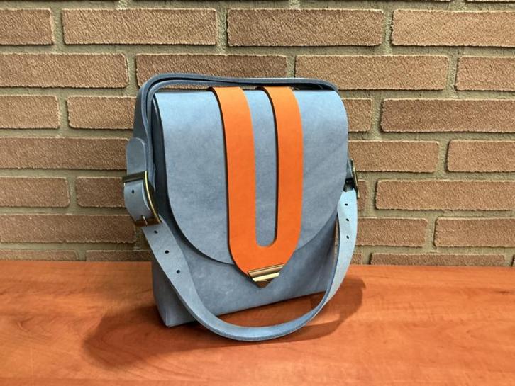 Gulf color schoudertas leer, Auto-onderdelen, Overige Auto-onderdelen, Nieuw, Ophalen of Verzenden