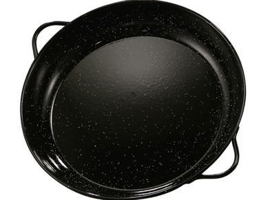 Garcima Paella pan emaille 32 cm - 2-3 pers., Maison & Meubles, Cuisine | Casseroles & Poêles, Envoi