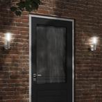 vidaXL Buitenwandlamp roestvrij staal zilverkleurig, Verzenden, Nieuw