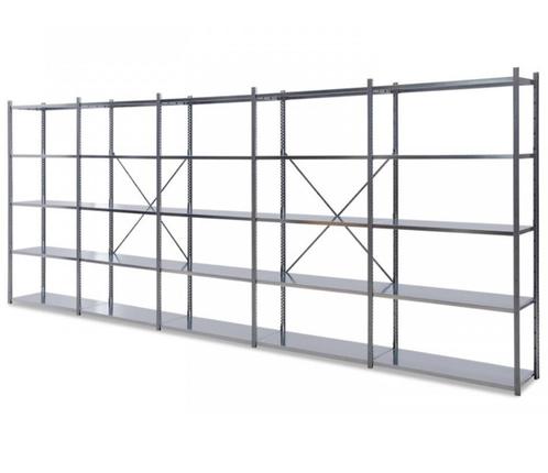 Voordeelrij G3 legbordstelling B1000 x D600 mm Rij 4160, Zakelijke goederen, Kantoor en Winkelinrichting | Magazijn, Stelling en Opslag