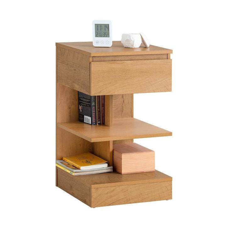 2dekans | SoBuy Bijzetkastje - Salontafel met 1, Huis en Inrichting, Tafels | Salontafels, Ophalen of Verzenden