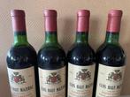 1969 Clos Haut Mazerat - Saint-Émilion Grand Cru - 4 Flessen, Verzamelen, Wijnen, Nieuw
