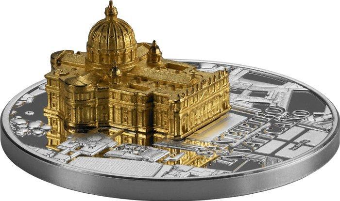 Gabon. 1000 Francs 2025 San Pietro in Vaticano Full, Postzegels en Munten, Munten | Europa | Niet-Euromunten