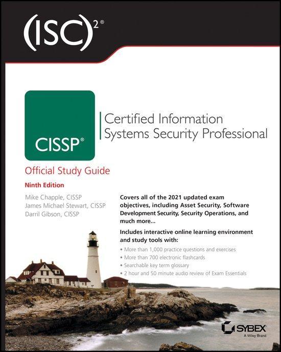 (ISC)2 CISSP Certified Information Systems Security, Livres, Langue | Anglais, Envoi