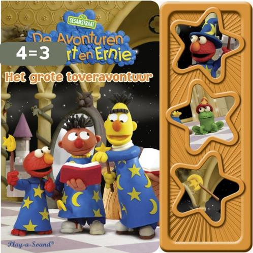 Het grote toveravontuur / De Avonturen van Bert en Ernie, Boeken, Kinderboeken | Baby's en Peuters, Gelezen, Verzenden
