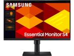 Samsung - Full HD Monitor - 24 inch - Zwart, IPS, Verzenden, In hoogte verstelbaar, Nieuw