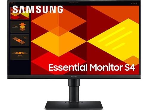 Samsung - Full HD Monitor - 24 inch - Zwart, Computers en Software, Monitoren, IPS, In hoogte verstelbaar, 5 ms of meer, Nieuw