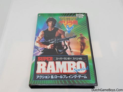 MSX - Super Rambo Special, Games en Spelcomputers, Games | Overige, Gebruikt, Verzenden