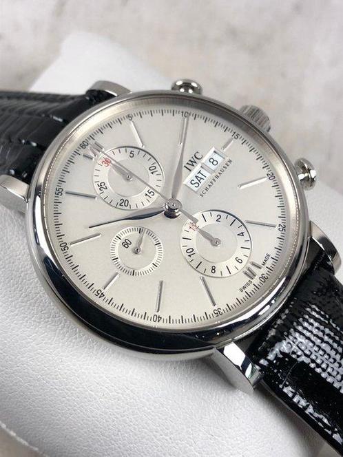 IWC - Portofino Chronograph Automatic - Zonder Minimumprijs, Handtassen en Accessoires, Horloges | Antiek