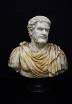 sculptuur, Busto di Caracalla in onice rosso - 75 cm -