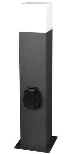 Tuin Lamp Staand Pilaar New York - E27 - 44cm - Extern, Maison & Meubles, Lampes | Suspensions, Envoi