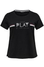Shirt JANICE ONLY Play tekst voor maat 44/46, Verzenden