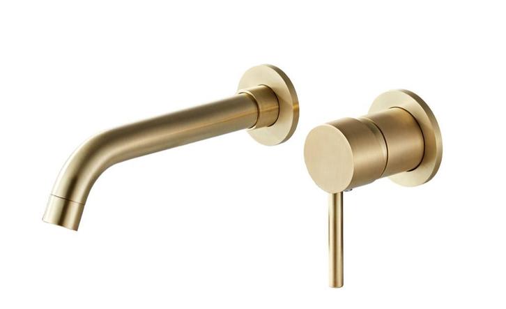 Wastafelkraan Inbouw kraan Mengkraan Compleet ALLE KLEUREN, Doe-het-zelf en Bouw, Sanitair, Kraan, Nieuw, Chroom, Glas, Koper