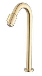 Victoria toiletkraan XL 1/2&#039;&#039; geborsteld messing, Doe-het-zelf en Bouw, Ophalen of Verzenden, Nieuw