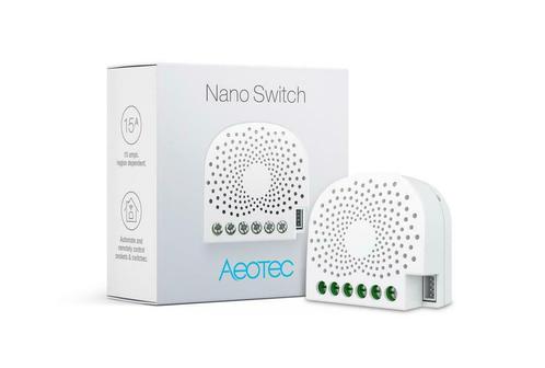 Aeotec Nano Switch Z-Wave Plus, Maison & Meubles, Lampes | Autre, Enlèvement ou Envoi