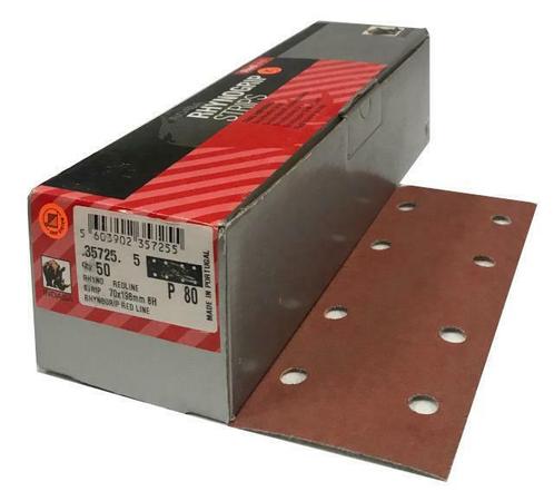 Indasa Rhynogrip RED Line klittenband Strips 70 x 198mm met, Doe-het-zelf en Bouw, Verf, Beits en Lak, Nieuw, Verzenden