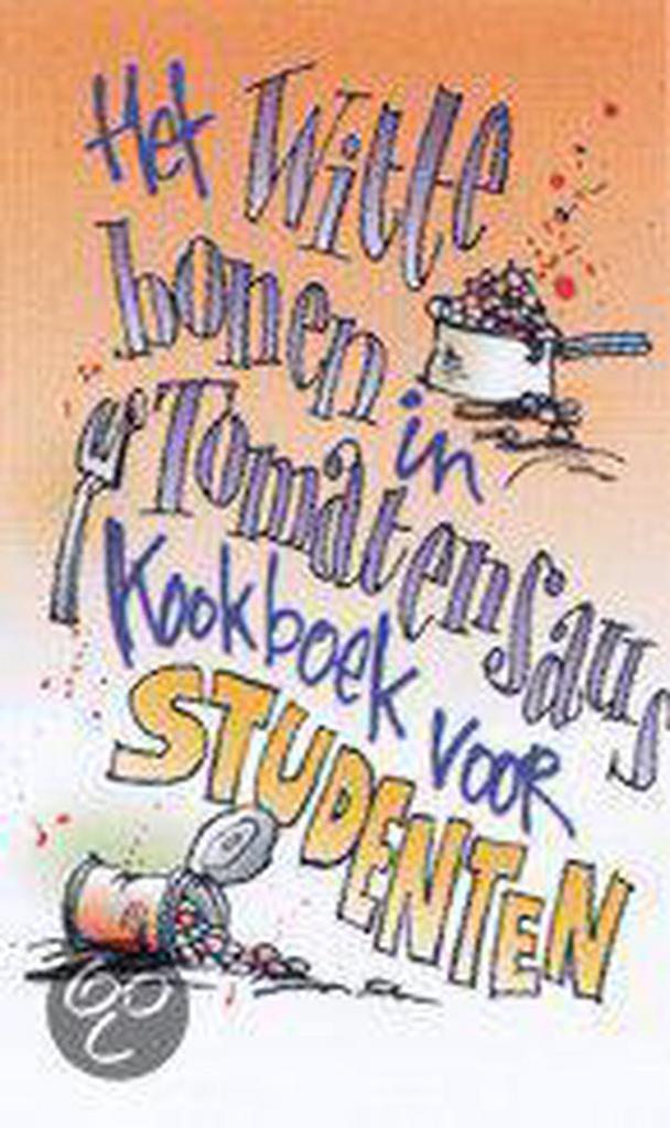 Het witte bonen in tomatensaus kookboek voor studenten, Boeken, Kookboeken, Zo goed als nieuw, Verzenden