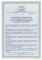 Deutsches Reich - veldpostzegels - 1944 - Eilandspost,, Gestempeld