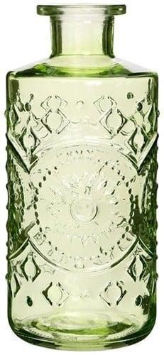 Gekleurde glazen fles berlin soft groen ook geschikt als, Hobby en Vrije tijd, Knutselen, Nieuw