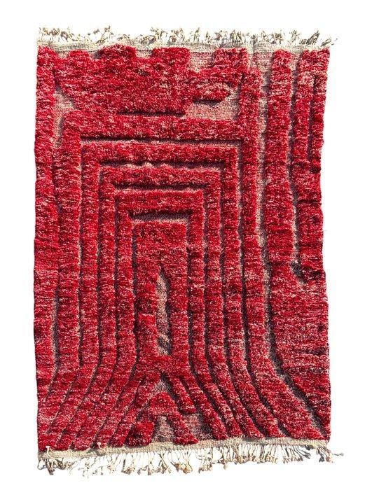 Moderne Marokkaanse Berber Mrirt tapijt van wol - Vloerkleed, Huis en Inrichting, Stoffering | Tapijten en Vloerkleden