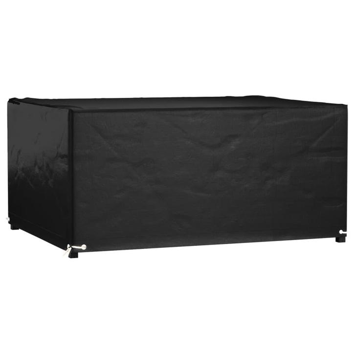 vidaXL Tuinmeubelhoes met 8 oogjes rechthoekig 180x135x80 cm, Tuin en Terras, Tuinmeubel-accessoires, Nieuw, Verzenden