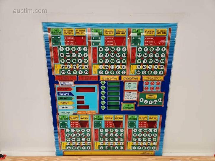 Frontplaat bingo/gokautomaat Wimi, Diversen, Overige Diversen, Ophalen