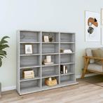 vidaXL Cd-kast 102x23x89,5 cm bewerkt hout grijs sonoma