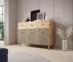 Meubella Dressoir Bali eiken 135 cm, Verzenden