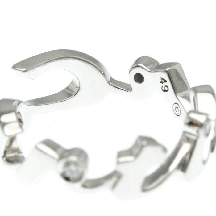 Cartier - Bague - 18 carats Or blanc, Handtassen en Accessoires, Ringen