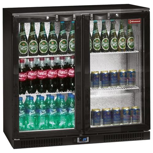 Flessenkoeler geventileerd "Back Bar" 2 draaideuren, Zakelijke goederen, Horeca | Keukenapparatuur, Koelen en Vriezen, Verzenden