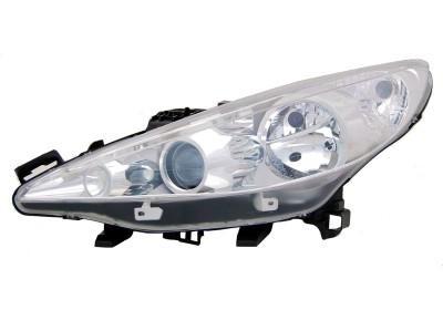 Peugeot 207 Valeo Bochtv. Koplamp Links (Koplampen), Auto-onderdelen, Verlichting, Nieuw, Verzenden