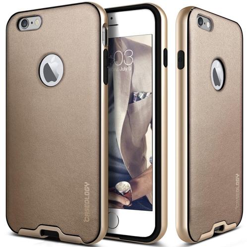 Caseology Bumper Frame Case iPhone 6S / 6 Leather Chopper, Télécoms, Téléphonie mobile | Housses, Coques & Façades | Marques Autre