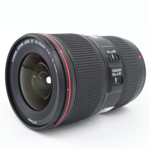 Canon EF 16-35mm F/4 L IS USM | Tweedehands, Audio, Tv en Foto, Foto | Lenzen en Objectieven, Zo goed als nieuw, Verzenden