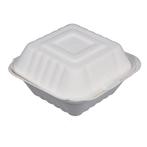Hamburgerdoosjes | Composteerbaar Bagasse | 500 stuks |, Verzenden, Nieuw in verpakking