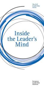 Inside the leaders mind / ELP Leadership Series / 2, Verzenden, Zo goed als nieuw, Twan van de Kerkhof
