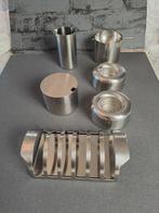 Stelton - Arne Jacobsen - Asbak (6) - Cylinda Line - Staal -, Antiek en Kunst