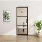 OUTLET: Stalen Taatsdeur - Brons - 3 Vlaks - Helder glas, 80 tot 100 cm, Overige typen, Nieuw, Metaal