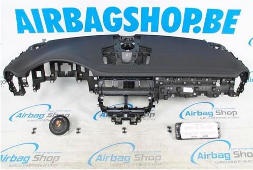 AIRBAG SET – DASHBOARD LEDER MET STIKSELS PORSCHE CAYENNE, Auto-onderdelen, Dashboard en Schakelaars, Gebruikt, Porsche