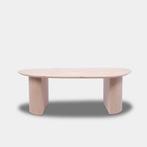 Tafel organisch eikenhout  Half Rond  300x125, Huis en Inrichting, Tafels | Eettafels, Nieuw