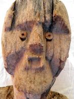 Figuur - Begrafenispaal - Hout - Bongo - 112 cm - Bahr El