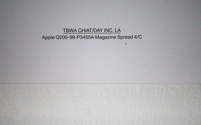 Apple Rare 2000, Original Apple Powerbook Print Ad (TBWA, Games en Spelcomputers, Spelcomputers | Overige Accessoires