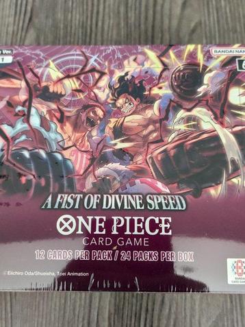 One Piece OP11 A Fist of Divine Speed Sealed box beschikbaar voor biedingen