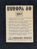1980 Panini #207 Europa 80 - France: Michel Platini -, Nieuw