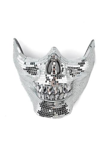 Discobal Masker Skelet Spiegeltjes Disco Spiegelbal Horror M beschikbaar voor biedingen