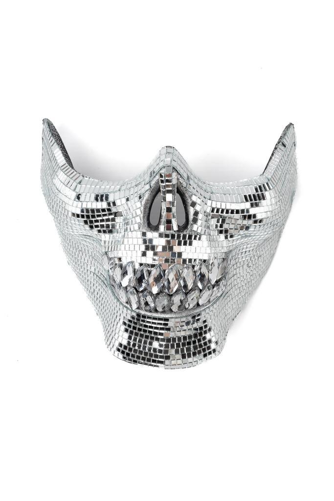 Discobal Masker Skelet Spiegeltjes Disco Spiegelbal Horror M, Hobby en Vrije tijd, Feestartikelen, Nieuw, Ophalen of Verzenden