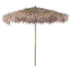 vidaXL Parasol van bamboe met dak van bananenbladeren 270 cm, Tuin en Terras, Parasols, Verzenden, Nieuw