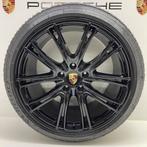 Porsche Panamera 971 21 Exclusive Design met winterbanden, Auto-onderdelen, 315 mm, 21 inch, Banden en Velgen, Gebruikt