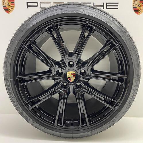 Porsche Panamera 971 21 Exclusive Design met winterbanden, Auto-onderdelen, Banden en Velgen, 21 inch, Winterbanden, 315 mm, Personenwagen