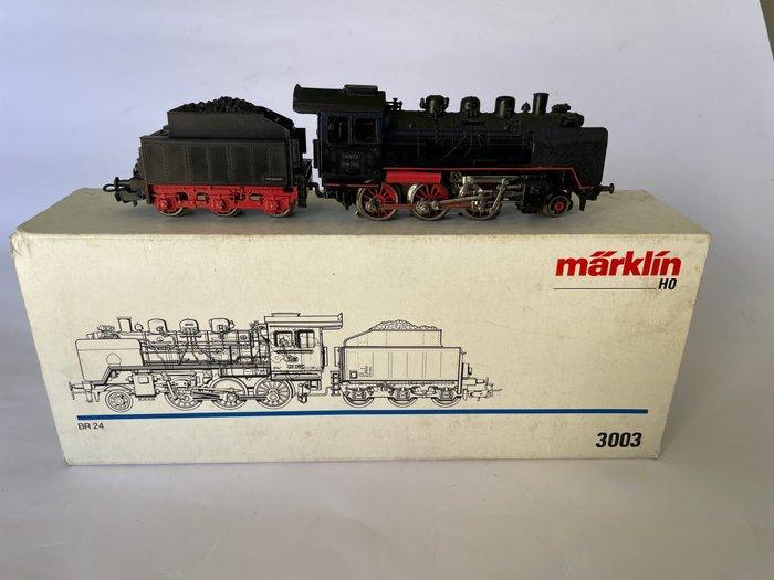 Märklin H0 - 3003 - Stoomlocomotief met tender (1) - BR 24, Hobby en Vrije tijd, Modeltreinen | H0
