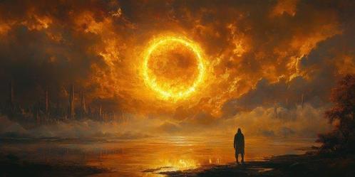 CoCo - Solar Horizon - XXL, Antiek en Kunst, Kunst | Schilderijen | Modern